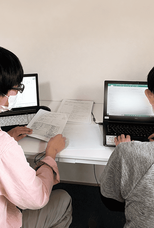 障害者支援事業所への業務委託について